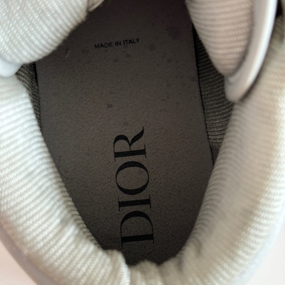 Dior B27 Mid-Top sneakers shoe Men's sz 9/9.5 US - EU 42 - Picture 12 of 15